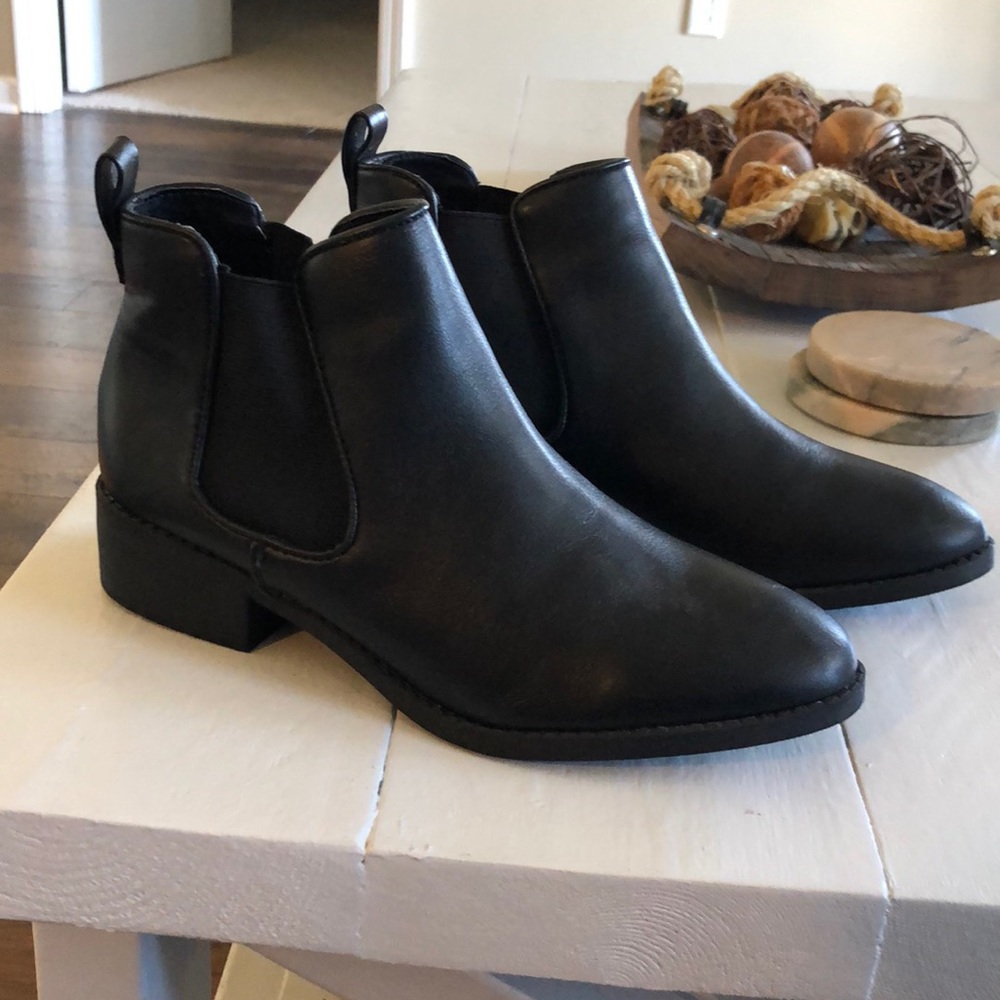 Black booties